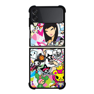 TOKIDOKI COLLAGE Samsung Galaxy Z Flip 3 Case Cover