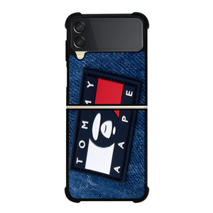 TOMMY HILFIGER JEANS BAPE APE Samsung Galaxy Z Flip 3 Case Cover TOMMY HILFIGER JEANS BAPE APE Samsung Galaxy Z Flip 3 Case Cover