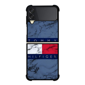 TOMMY HILFIGER MARBLE LOGO Samsung Galaxy Z Flip 3 Case Cover TOMMY HILFIGER MARBLE LOGO Samsung Galaxy Z Flip 3 Case Cover