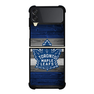 TORONTO MAPLE LEAFS WOODEN LOGO Samsung Galaxy Z Flip 3 Case Cover