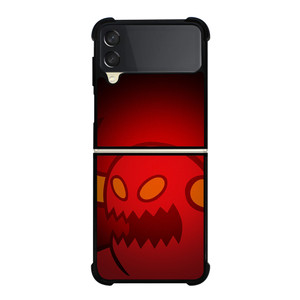 TOY MACHINE SKATEBOARD RED LOGO Samsung Galaxy Z Flip 3 Case Cover