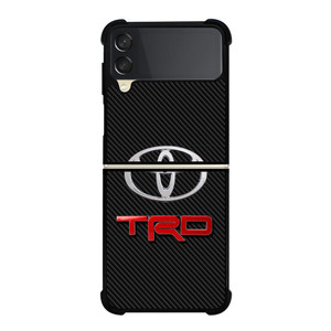 TOYOTA TRD LOGO CARBON Samsung Galaxy Z Flip 3 Case Cover TOYOTA TRD LOGO CARBON Samsung Galaxy Z Flip 3 Case Cover