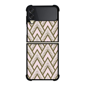 TRIANGLE SOFT PATTERN Samsung Galaxy Z Flip 3 Case Cover