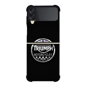 TRIUMPH BRITISH MOTORCYCLES 2 Samsung Galaxy Z Flip 3 Case Cover TRIUMPH BRITISH MOTORCYCLES 2 Samsung Galaxy Z Flip 3 Case Cover