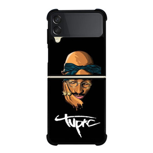 TUPAC SHAKUR ART Samsung Galaxy Z Flip 3 Case Cover