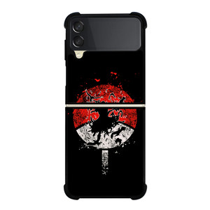 UCHIHA CLAN ART LOGO Samsung Galaxy Z Flip 3 Case Cover UCHIHA CLAN ART LOGO Samsung Galaxy Z Flip 3 Case Cover