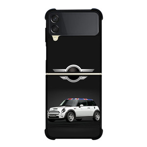 UNION JACK BLUE MINI COPER CAR Samsung Galaxy Z Flip 3 Case Cover