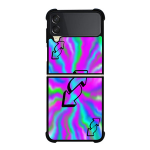 UNO REVERSE CARD RAINBOW Samsung Galaxy Z Flip 3 Case Cover UNO REVERSE CARD RAINBOW Samsung Galaxy Z Flip 3 Case Cover