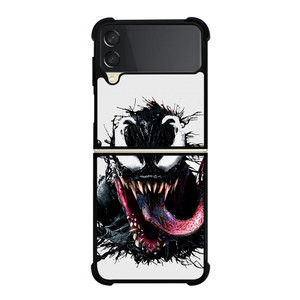 VENOM ART MARVEL Samsung Galaxy Z Flip 3 Case Cover VENOM ART MARVEL Samsung Galaxy Z Flip 3 Case Cover