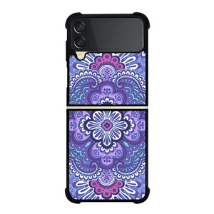 VERA BRADLEY LILAC TAPESTRY Samsung Galaxy Z Flip 3 Case Cover