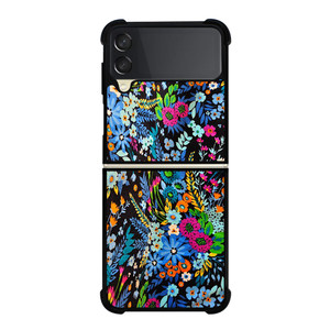 VERA BRADLEY MIDNIGHT BLUES Samsung Galaxy Z Flip 3 Case Cover VERA BRADLEY MIDNIGHT BLUES Samsung Galaxy Z Flip 3 Case Cover