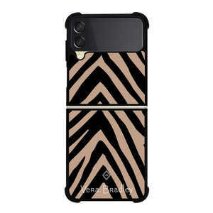 VERA BRADLEY ZEBRA PATTERN Samsung Galaxy Z Flip 3 Case Cover VERA BRADLEY ZEBRA PATTERN Samsung Galaxy Z Flip 3 Case Cover