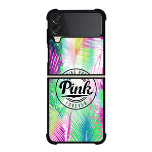 VICTORIA'S SECRET PINK PALM Samsung Galaxy Z Flip 3 Case Cover