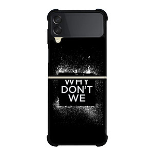 WHY DONT WE GROUP BAND LOGO Samsung Galaxy Z Flip 3 Case Cover WHY DONT WE GROUP BAND LOGO Samsung Galaxy Z Flip 3 Case Cover