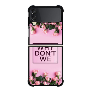 WHY DONT WE PINK FLOWER Samsung Galaxy Z Flip 3 Case Cover WHY DONT WE PINK FLOWER Samsung Galaxy Z Flip 3 Case Cover