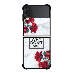 WHY DONT WE ROSE MARBLE Samsung Galaxy Z Flip 3 Case Cover
