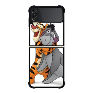WINNIE THE POOH EEYORE AND TIGER Samsung Galaxy Z Flip 3 Case Cover WINNIE THE POOH EEYORE AND TIGER Samsung Galaxy Z Flip 3 Case Cover
