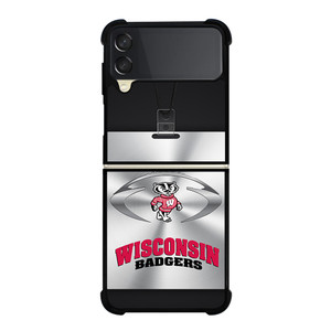 WISCONSIN BADGER NFL Samsung Galaxy Z Flip 3 Case Cover