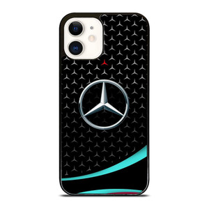 MERCEDES BENZ PATTERN LOGO iPhone 12 Case Cover MERCEDES BENZ PATTERN LOGO iPhone 12 Case Cover