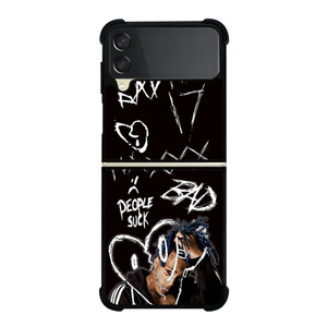 XXXTENTACION RAPPER PEOPLE SUCK Samsung Galaxy Z Flip 3 Case Cover