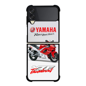 YAMAHA REVS YOUR HEART YZF THUNDERCAT Samsung Galaxy Z Flip 3 Case Cover YAMAHA REVS YOUR HEART YZF THUNDERCAT Samsung Galaxy Z Flip 3 Case Cover