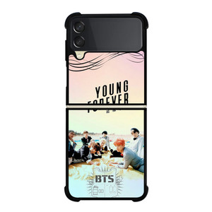 YOUNG FOREVER BANGTAN BOYS BTS Samsung Galaxy Z Flip 3 Case Cover