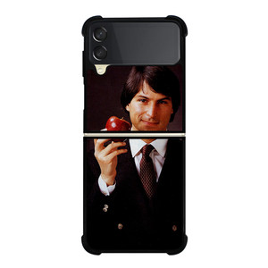 YOUNG STEVE JOBS APPLE Samsung Galaxy Z Flip 3 Case Cover