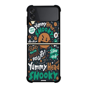 YUMMY HEAD SHOOKY BTS 21 Samsung Galaxy Z Flip 3 Case Cover