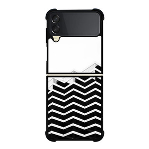 ZIG ZAG HALF PATTERN Samsung Galaxy Z Flip 3 Case Cover