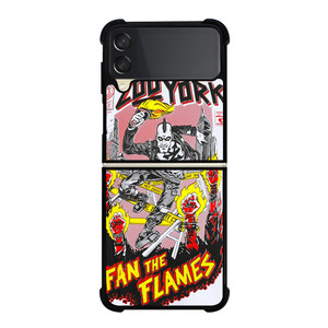 ZOO YORK FAN THE FLAMES Samsung Galaxy Z Flip 3 Case Cover ZOO YORK FAN THE FLAMES Samsung Galaxy Z Flip 3 Case Cover