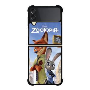 ZOOTOPIA NICK AND JUDY DISNEY Samsung Galaxy Z Flip 3 Case Cover