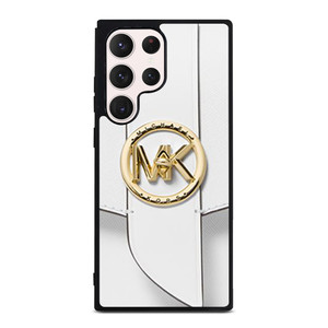 MICHAEL KORS LOGO MK WHITE HAND BAG EMBLEM Samsung Galaxy S23 Ultra Case Cover