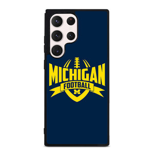 MICHIGAN WOLVERINES LOGO COLLEGE FOOTBALL TEAM Samsung Galaxy S23 Ultra Case Cover