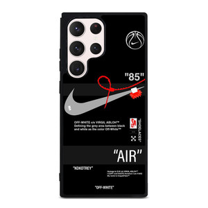NIKE SHOES X OFF WHITE BLACK 85 Samsung Galaxy S23 Ultra Case Cover NIKE SHOES X OFF WHITE BLACK 85 Samsung Galaxy S23 Ultra Case Cover