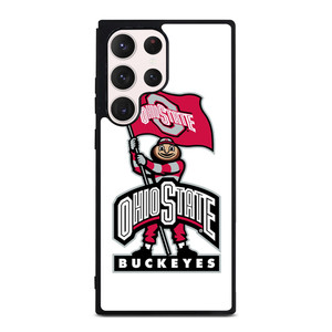 OHIO STATE BUCKEYES LOGO FOOTBALL MASKOT Samsung Galaxy S23 Ultra Case Cover