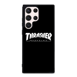 THRASHER SKATEBOARD MAGAZINE BLACK Samsung Galaxy S23 Ultra Case Cover THRASHER SKATEBOARD MAGAZINE BLACK Samsung Galaxy S23 Ultra Case Cover