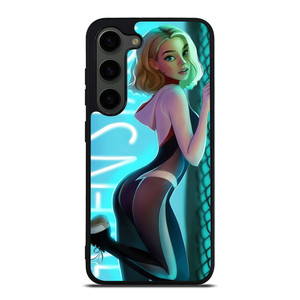BEAUTIFUL SPIDER GWEN STACY SPIDER WOMEN VERSE Samsung Galaxy S23 Plus Case Cover