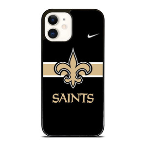 NEW ORLEANS SAINTS NFL NIKE LOGO iPhone 12 Case Cover NEW ORLEANS SAINTS NFL NIKE LOGO iPhone 12 Case Cover