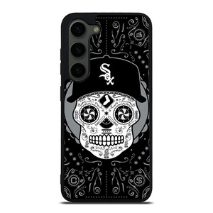 CHICAGO WHITE SOX LOGO SKULL ART Samsung Galaxy S23 Plus Case Cover CHICAGO WHITE SOX LOGO SKULL ART Samsung Galaxy S23 Plus Case Cover