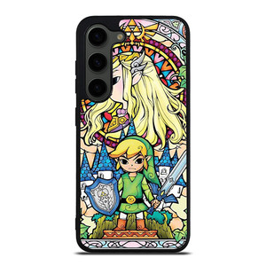 GAMES LEGEND OF ZELDA GLASS ART Samsung Galaxy S23 Plus Case Cover