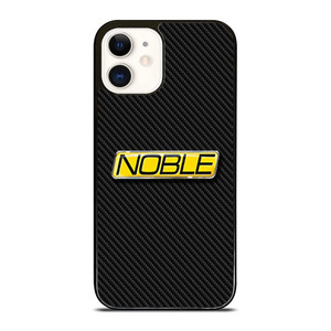 NOBLE CARBON LOGO iPhone 12 Case Cover NOBLE CARBON LOGO iPhone 12 Case Cover