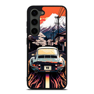 PORSCHE CAR 911 RACING CAR PAINTING Samsung Galaxy S23 Plus Case Cover