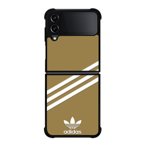 ADIDAS ORIGINALS STRIPES BEIGE Samsung Galaxy Z Flip 4 Case Cover ADIDAS ORIGINALS STRIPES BEIGE Samsung Galaxy Z Flip 4 Case Cover