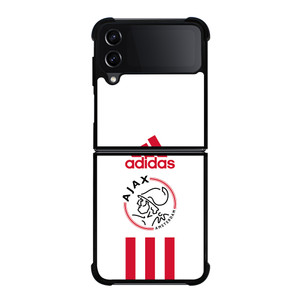 AJAX AMSTERDAM FC ADIDAS STRIPES Samsung Galaxy Z Flip 4 Case Cover AJAX AMSTERDAM FC ADIDAS STRIPES Samsung Galaxy Z Flip 4 Case Cover