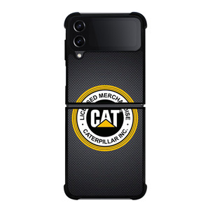 CATERPILLAR TRACTOR CAT LOGO MERCHANDISE ICON Samsung Galaxy Z Flip 4 Case Cover