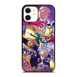 ONE PUNCH MAN ANIME CHARACTER iPhone 12 Case Cover ONE PUNCH MAN ANIME CHARACTER iPhone 12 Case Cover