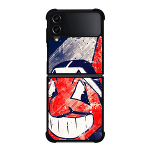 CLEVELAND INDIANS LOGO BASEBALL TEAM MLB ICON Samsung Galaxy Z Flip 4 Case Cover CLEVELAND INDIANS LOGO BASEBALL TEAM MLB ICON Samsung Galaxy Z Flip 4 Case Cover