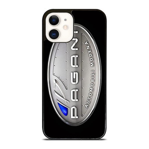 PAGANI AUTOMOBILI METAL LOGO iPhone 12 Case Cover