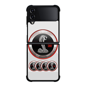FORD SHELBY LOGO GT 500 SVT Samsung Galaxy Z Flip 4 Case Cover FORD SHELBY LOGO GT 500 SVT Samsung Galaxy Z Flip 4 Case Cover