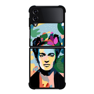 FRIDA KAHLO COLORFUL ART Samsung Galaxy Z Flip 4 Case Cover FRIDA KAHLO COLORFUL ART Samsung Galaxy Z Flip 4 Case Cover